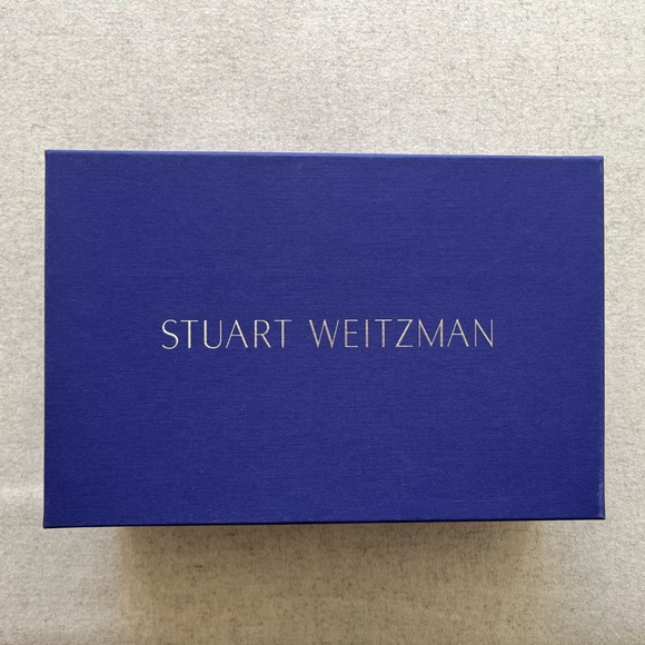 Stuart Weitzman Nearly Nude. Black Suede. Size 8.5. - Picture 5 of 5